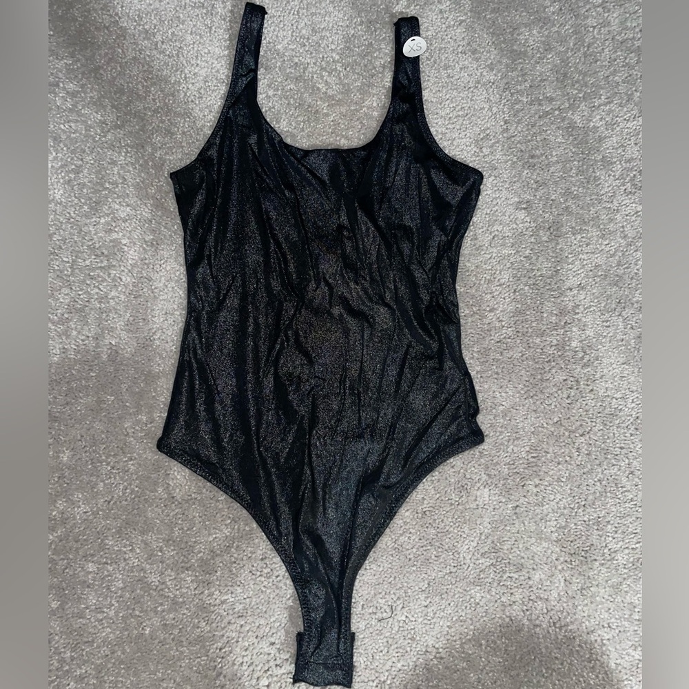 🖤NWT Cotton On Black Sparkle Bodysuit